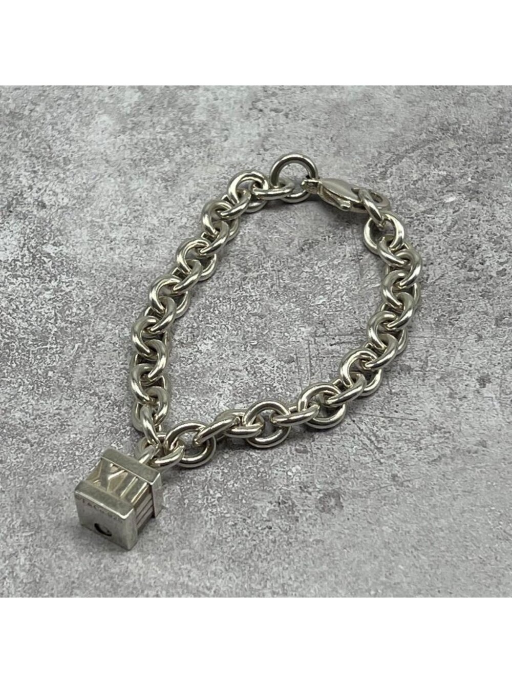 Tiffany & Co Atlas Donut Chain Bracelet Silver